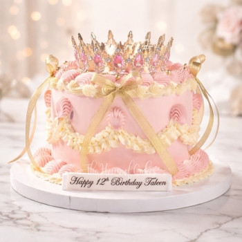 Pink Majesty Cake in Dubai