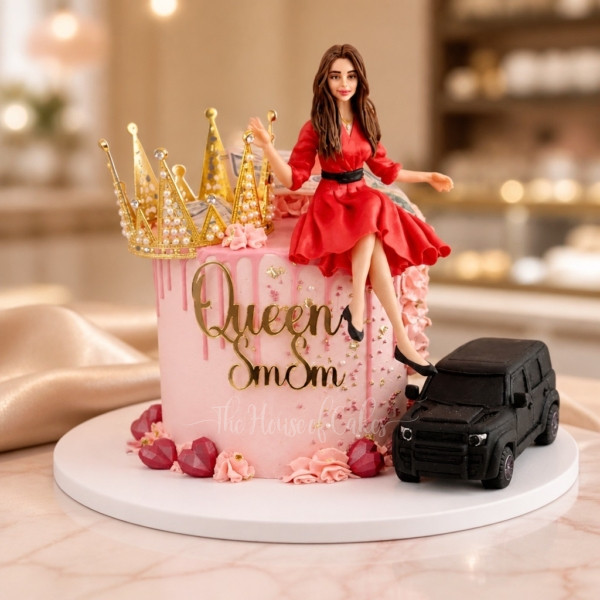 Elegant Empress Queen Cake