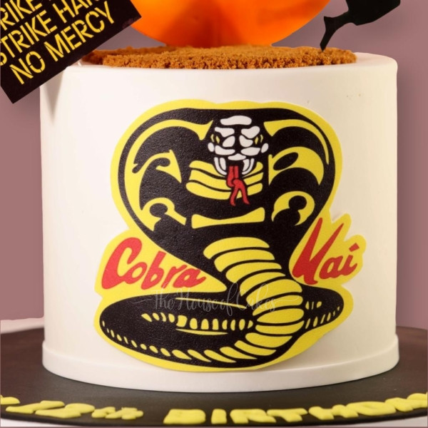 Cobra Kai Cake
