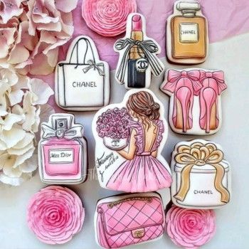 Fashionista Couture Cookies in Dubai