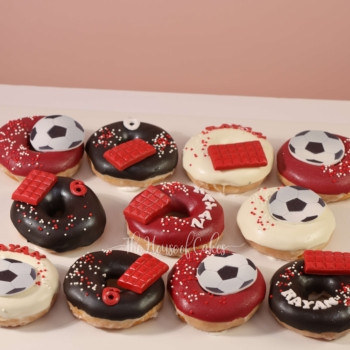Football Doughnuts