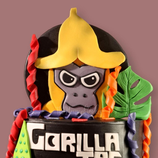 Gorilla Tag Cake