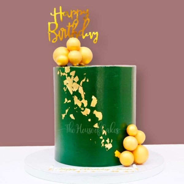 Emerald Elegance Cake in Dubai