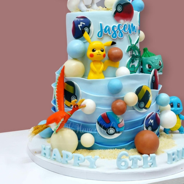 Pokémon Adventure Cake in Dubai