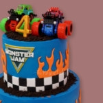 Ultimate Monster Truck Smash Cake