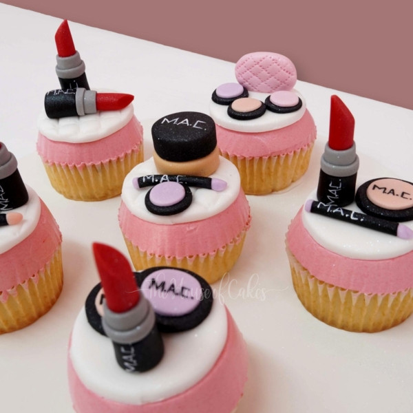 Mac Makeup Cupcakes