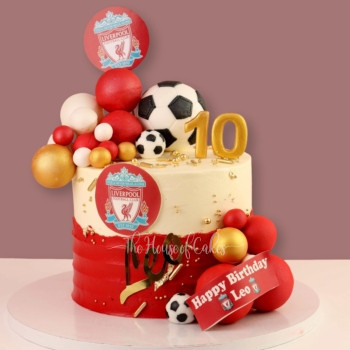 Anfield Triumph Cake