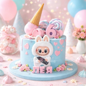 Labubu Cake