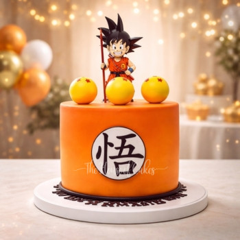 Dragon Blast Goku Cake
