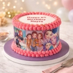 KPop Demon Hunters cake Dubai