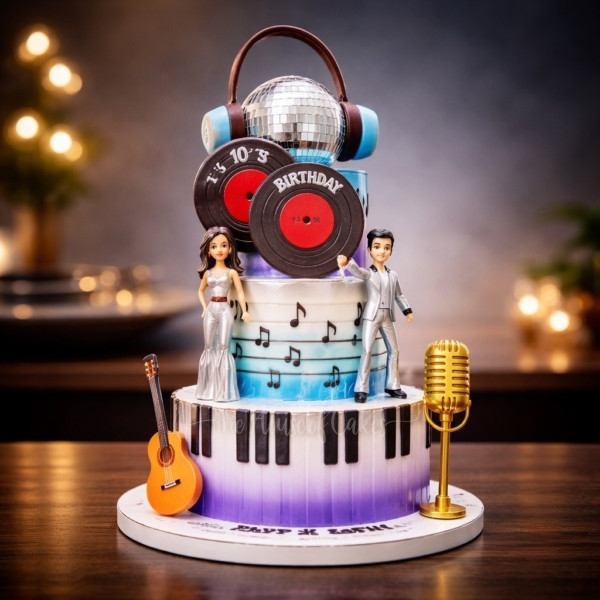 Ultimate Music Vibes Cake in Dubai