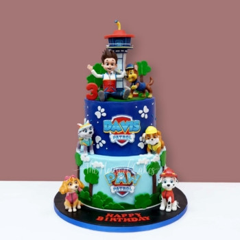 Paw Patrol Party Rescue Cake