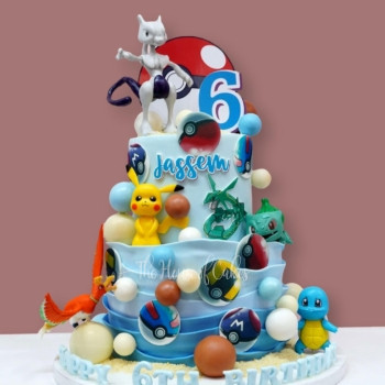 Pok&eacute;mon Adventure Cake in Dubai