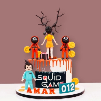 Victory or Vanish Squid Game Cake in Dubai