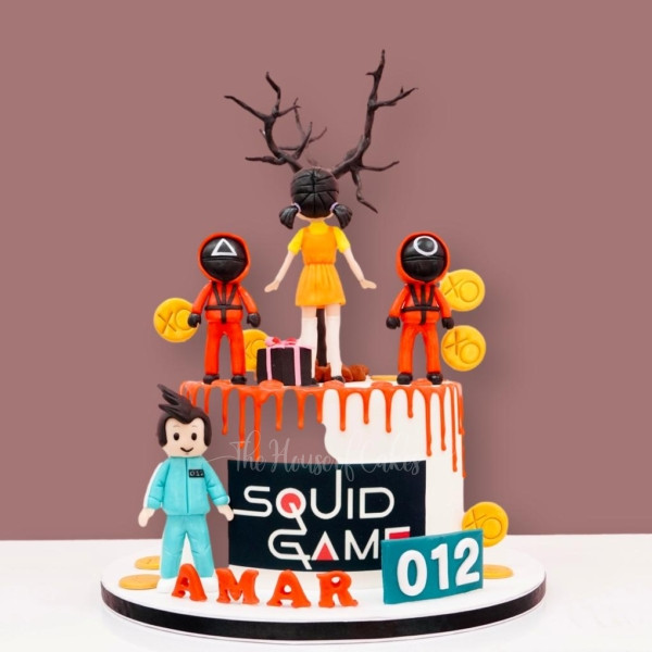 Victory or Vanish Squid Game Cake in Dubai