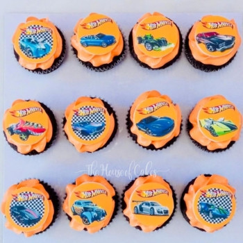 Hot Wheels Cupcakes