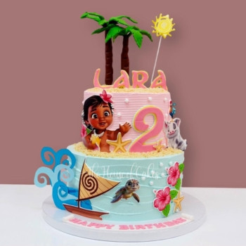 Ocean Spirit Moana Cake in Dubai from The House of Cakes Bakery
