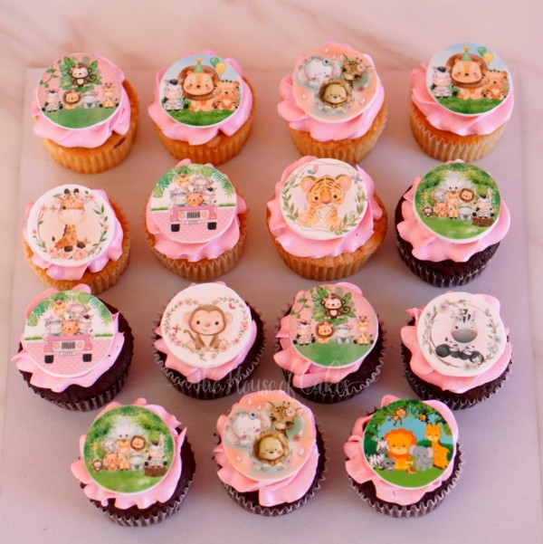 Wild Safari Baby Cupcakes in Dubai