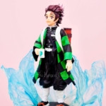 Demon Slayer Tanjiro Cake