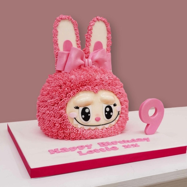 Pink Labubu Fantasy Cake in Dubai