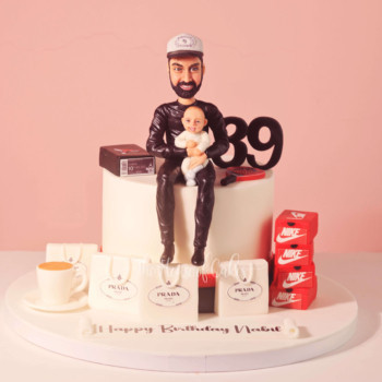 Daddy & Me Luxe Cake