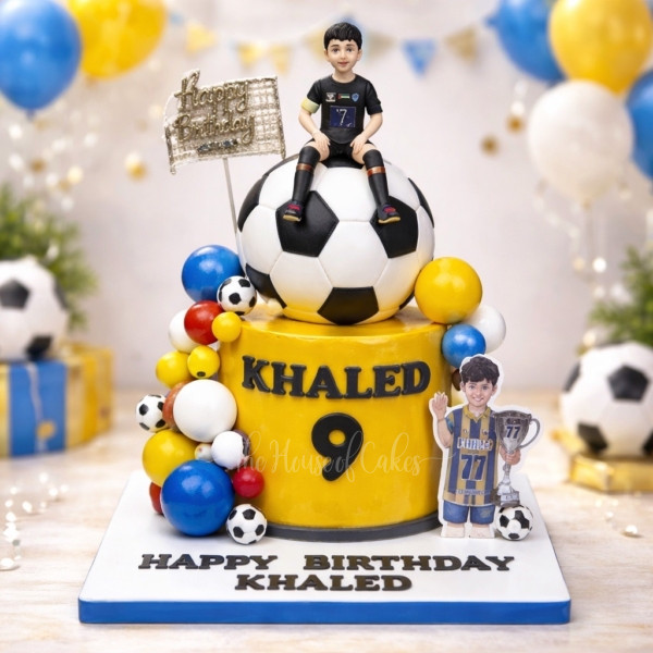 Football Champion Cake