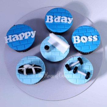 Happy Birthday Boss Cupcakes