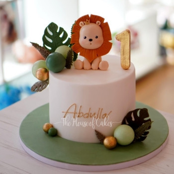 Lion Prince Cake