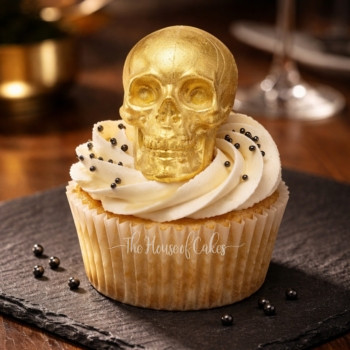 Magic Skull Cupcakes