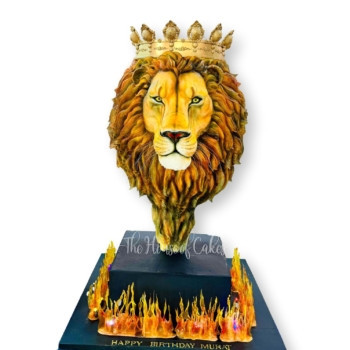 Majestic Lion King Cake in Dubai