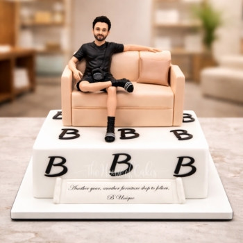 Couch King Celebration Cake