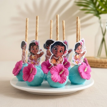 Moana Cake Pops in Dubai from The House of Cakes Bakery