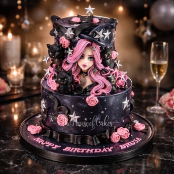 Bewitched cake