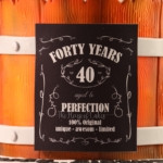 Aged to Perfection Blue Label Whisky Cake in Dubai