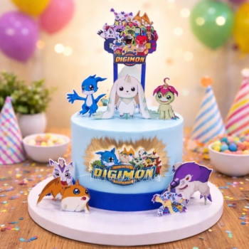 Digimon Cake