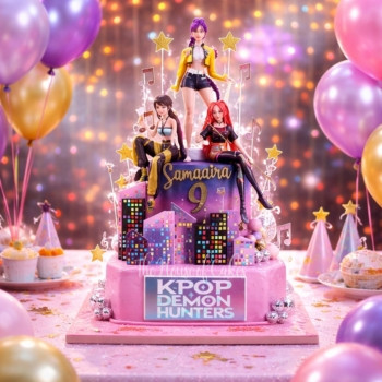 Demon Hunters Ascension Cake in Dubai