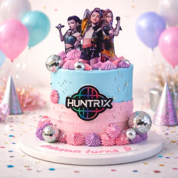 K-Pop Demon Hunters Cake in Dubai