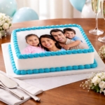 Your photo on cake
