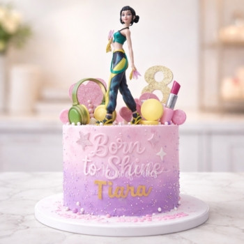 Born To Shine K-Pop Icon Cake