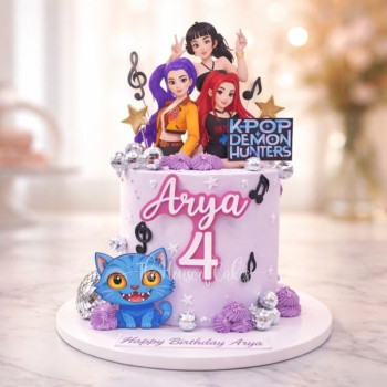K-Pop Superstar Cake in Dubai